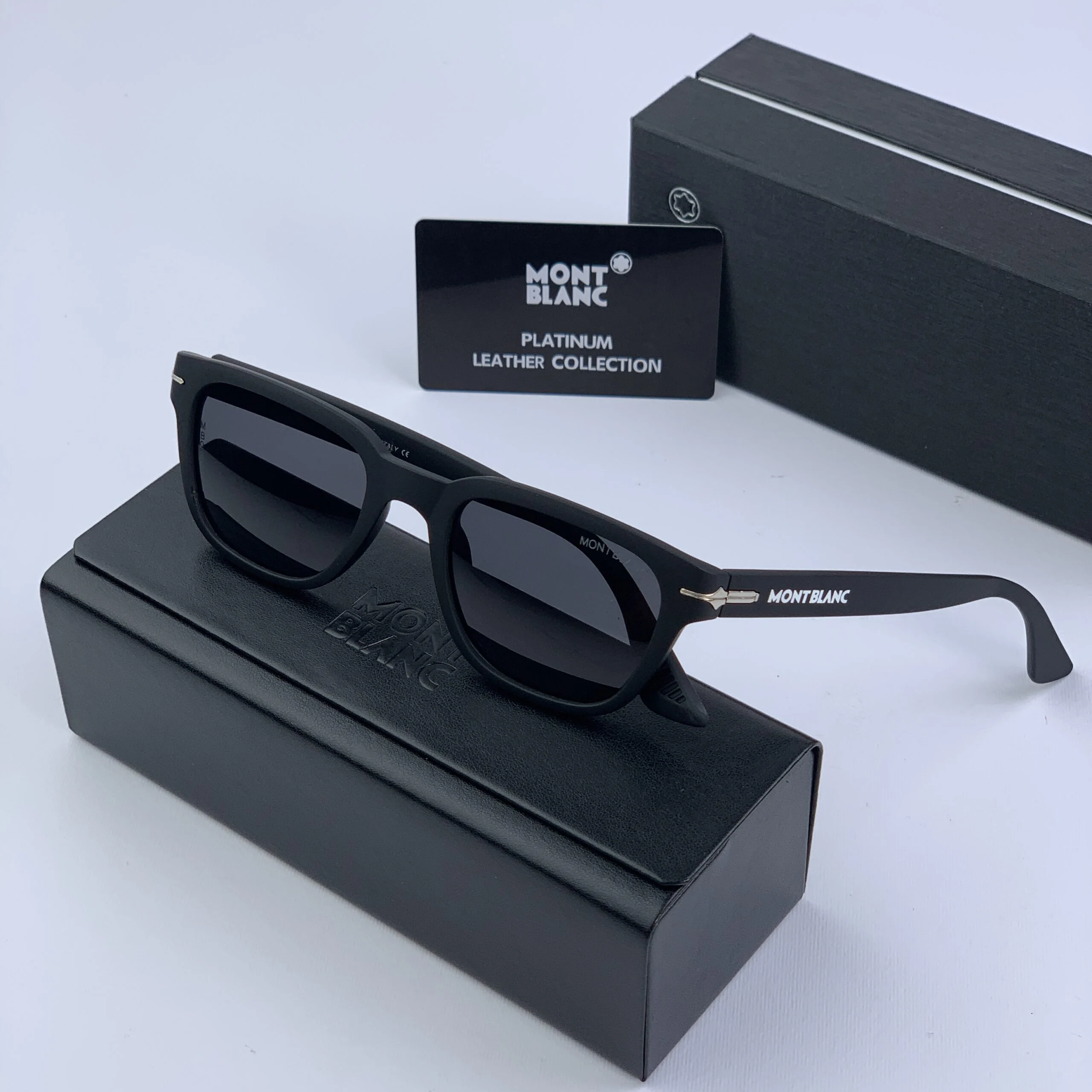 عینک آفتابی پلاریزه مربعی برند مونت بلان کد 0302