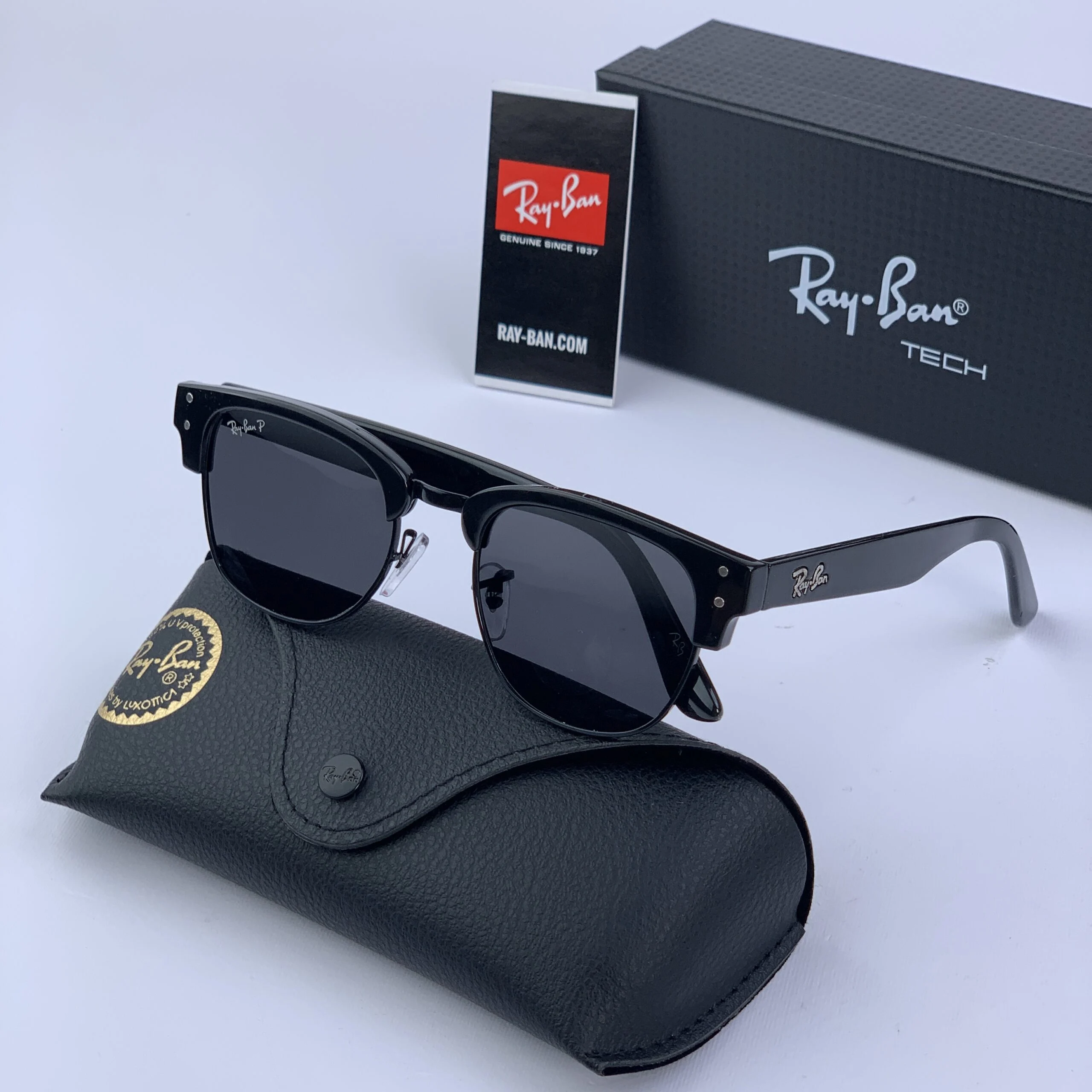 عینک آفتابی مگا کلابمستر ریورس پلاریزه برند ریبن کد 504