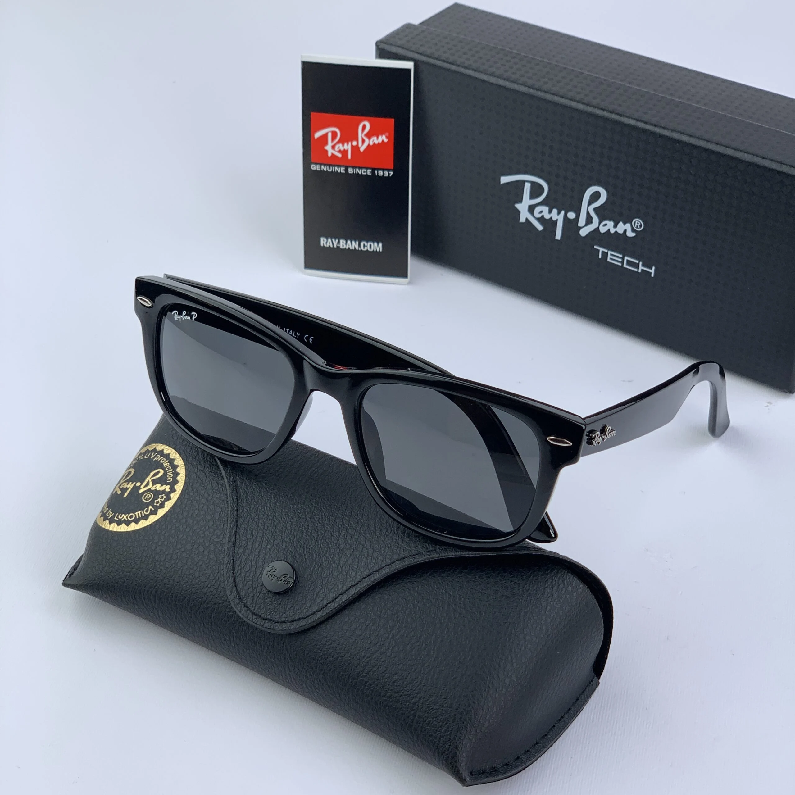 عینک آفتابی پلیکربنات 2.2 پلاریزه برند ریبن کد 2140