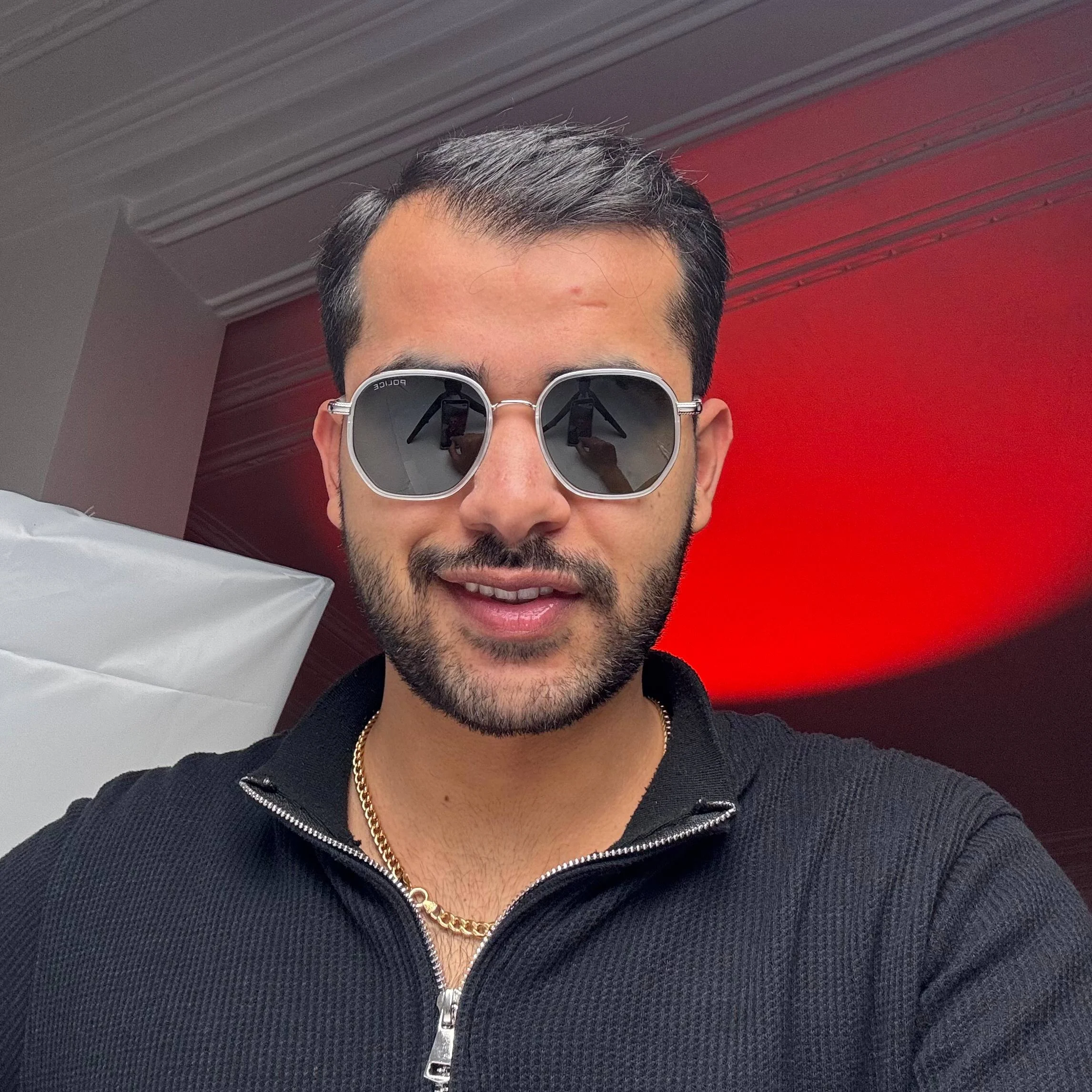 عینک آفتابی پلاریزه چندضلعی برند پلیس کد 011