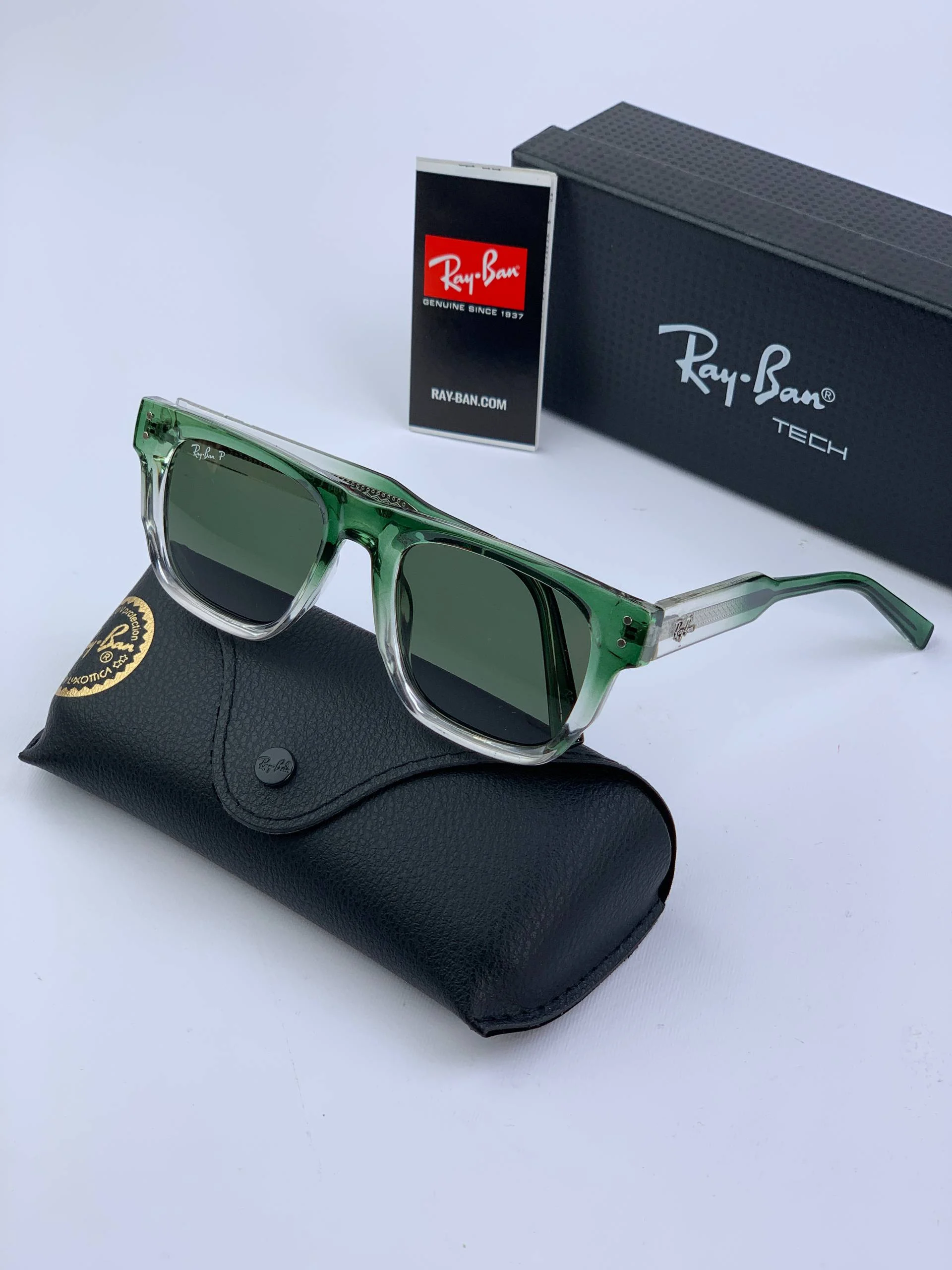 عینک آفتابی سیم کشی پلاریزه برند ریبن کد 36